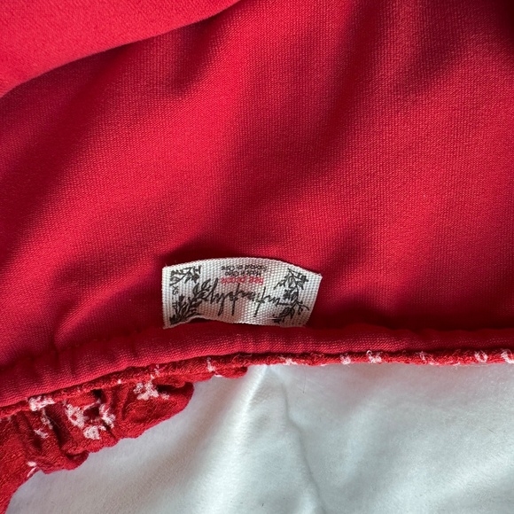 Free People bodysuit with ruffle shoulders - Picture 2 of 2